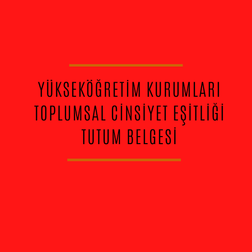 Yükseköğretim Kurumları Toplumsal Cinsiyet Eşitliği Tutum Belgesi