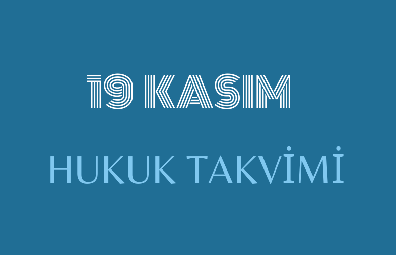 19 Kasım Hukuk Takvimi: Hukuk tarihinde bu güne ilişkin önemli olaylar, kanun değişiklikleri, sözleşmeler, davalar, yargılamalar, idamlar, tutuklamalar, infazlar ve diğer hukuki gelişmeler. Ayrıca, diplomatik ilişkilerdeki dönüm noktaları, ulusal ve uluslararası hukuk kuruluşlarına ait gelişmeler, bildirgeler ve hukukçuların doğum ve ölüm günlerine dair detaylı bilgiler.