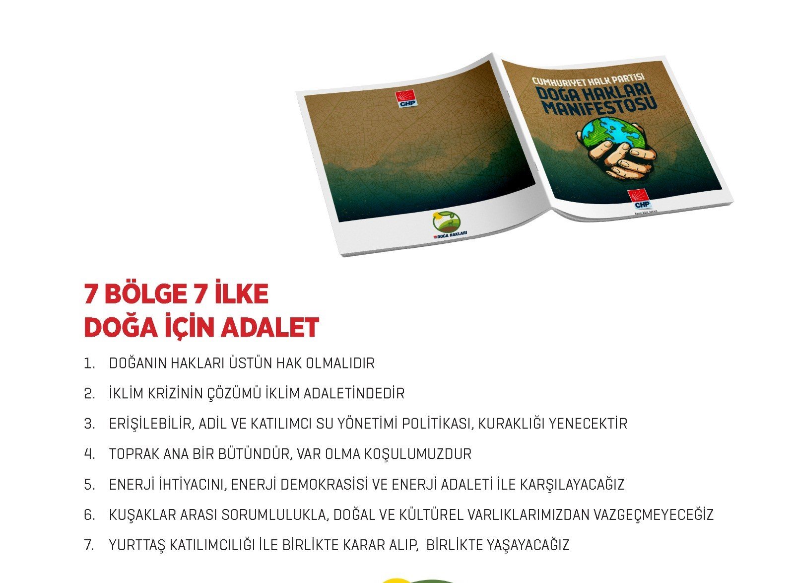 7 BÖLGE 7 İLKE - DOĞA İÇİN ADALET