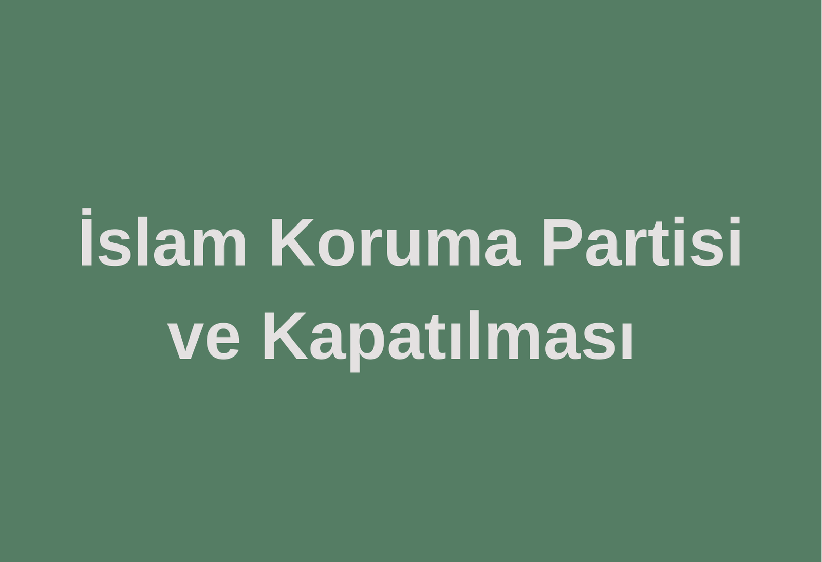 İslam Koruma Partisi