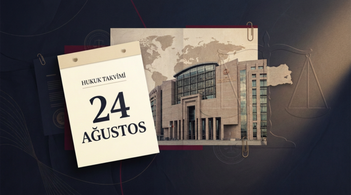 24 Ağustos - Hukuk Takvimi