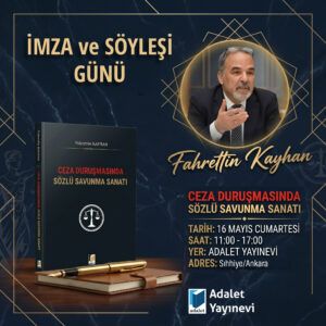 FAHRETTİN KAYHAN SÖYLEŞİ VE İMZA GÜNÜ