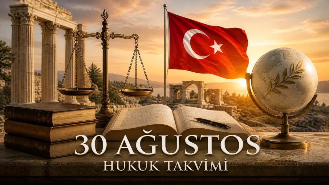 30 Ağustos - Hukuk Takvimi 