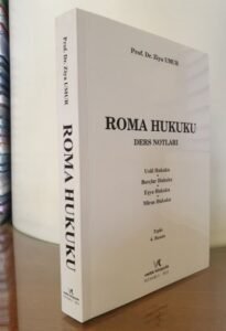 Roma Hukuku Ders Notları - Ziya UMUR