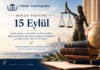 15 Eylül – Hukuk Takvimi