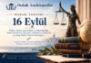 16 Eylül - Hukuk Takvimi 