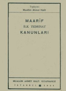 Maarif İlk Tedrisat Kanunları